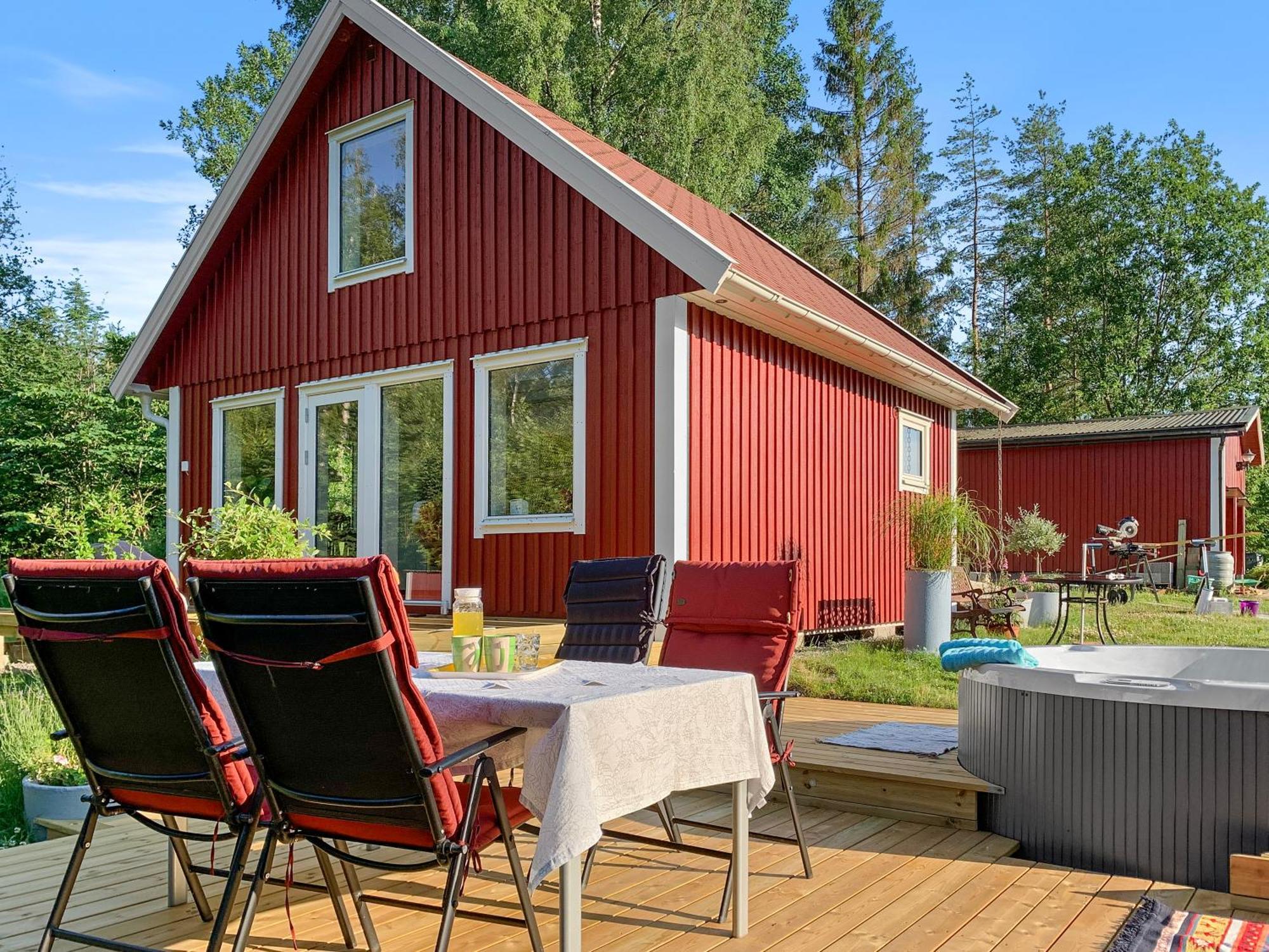 The Blomsholm Cabin - Load Your Electric Car Стремстад Екстер'єр фото